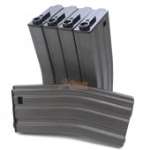 MAG 190rd Real Finish METAL Magazine for M4/M16 AEG (5pcs)