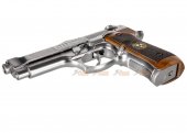 SAMURAI EDGE Biohazard M9 Standard MOD S.T.A.R.S GBB Pistol (Silver)