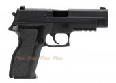 we full metal tactical f226 e2 rail gas blow back pistol black