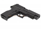 we full metal tactical f226 e2 rail gas blow back pistol black