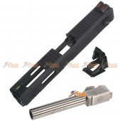 Archives WEI-E Custom Slide S Type for WE G18C GBB (Silver Barrel)