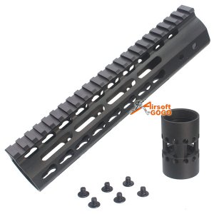 CNC Aluminun Key Mod 9 inch Rail system for M4 AEG