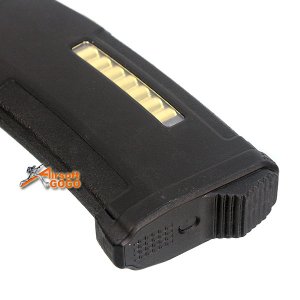 pts epm 150rd enhanced polymer aeg magazine black m4 series aeg