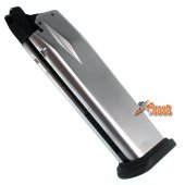 WE 26rds Magazine For WE, Marui XDM 4.0 Airsoft GBB - Silver