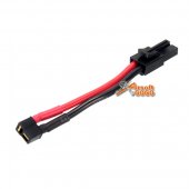 BOL Male Mini Tamiya to Female Mini T-Plug Airsoft Battery Wire for Airsoft AEG EBB