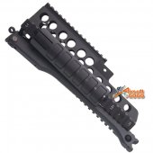 AGG G36K Aluminum Handguard with Bipod for airsoft G36K G36KV G36V AEG