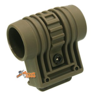 Element Tactical 1 inch 25mm RIS Flashlight Laser QD Side Mount - Dark Earth