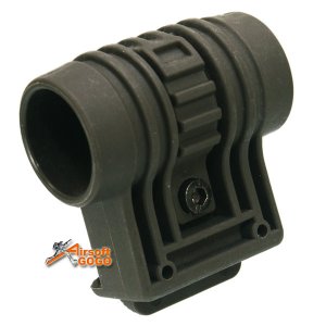 Element Tactical 1 inch 25mm RIS Flashlight Laser QD Side Mount - Olive Drab