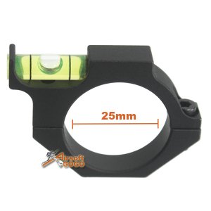 Army Force 25mm Ring Riflescope Spirit Bubble Level