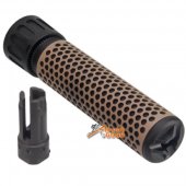 Army Force 7 inch QDC Suppressor 5.56 14mm CCW (Tan)