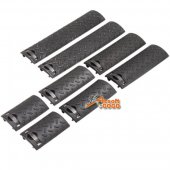 ENERGY SKIDPROOF TEXTURE TYPE RAIL COVER 8PCS BK