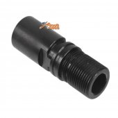 Toyko Arms Steel Barrel to Silencer Adaptor (CCW 14mm) for Marui MP7 AEP / WELL R4 AEP