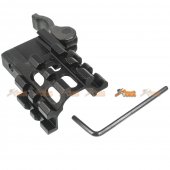 Army Force 3 Slot Angle Mount with Integral QD Lever Lock System (Medium)