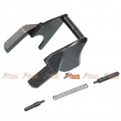 KF Airsoft Steel Thumb Safety Selector for Tokyo Marui, WE Hi-Capa 5.1 GBB