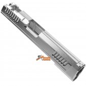 KF Airsoft CNC Aluminum Slide For Tokyo Marui Hi-Capa 5.1 Series GBB ( Silver )