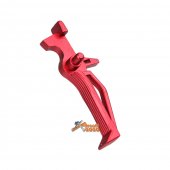 APS RAF Straight Trigger for M4/M16 AEG (Red)