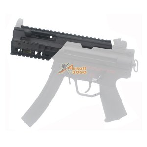 jg full metal mp5k pdw aeg rail system