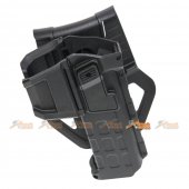 M1911 Army Force Polymer Hard Case Movable Holsters for Marui, WE 1911 Airsoft (Black)