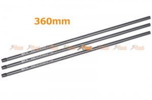 Aluminum 6.01mm Precision Barrels for Marui KSG Airsoft (360mm , 3pcs)