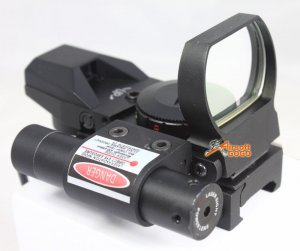 33mm Green Red Dot Sight + Red Laser