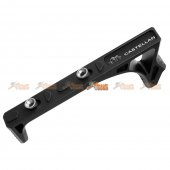 Aluminum Angled Grip for Keymod Handguard Rail (Black)