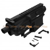 E&C Colt Type M4 AEG Metal Body with Marking - Type 2  ( Black )