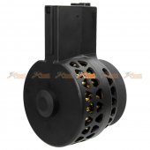 iron airsoft m4 aeg 1000rds drum magazine