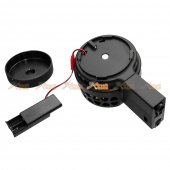 iron airsoft m4 aeg 1000rds drum magazine