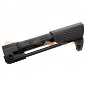 G&P PDW Stock for Airsoft Marui & G&P M4 / M16 Metal Body (Checker, Black)