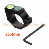 Bubble Level Mount for Airsoft 25.4mm Ring Rifle Scope