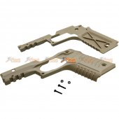 Army Force Plastic Conversion Kit for 1911 Pistol (DE)