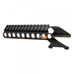 Short Type Receiver Rail for Airsoft G&P M870 Metal Body