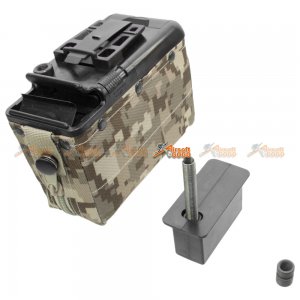 Auto-Winding 1200rd Box Magazine for Classic Army M249 Airsoft AEG