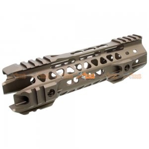 MOTS II 8 Inch Keymod Phantom Handguard for Marui G&P Standard M4 / M16 Series & WA M4A1 Series Airsoft GBB (Sand)