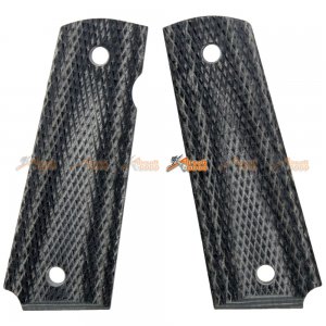 Wood Grip Cover for Tokyo Marui 1911 Airsoft GBB (No.0279)