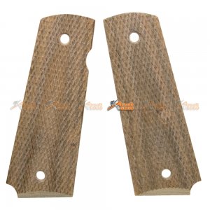 Wood Grip Cover for Tokyo Marui 1911 Airsoft GBB (No.0317)