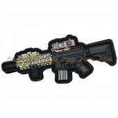 Aprilla Design PVC IFF Hook and Loop Modern Warfare Series Patch (Gun: MK18)