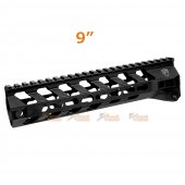 RWA Fortis SWITCH 556 Rail System - 9 inch KeyMod Black for M4 AEG Series