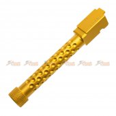 5KU -14mm Threaded Outer Barrel (Type 2) for Tokyo Marui G17 GBB (Gold)