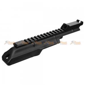 CYMA AK Receiver Cover with 20mm Tactical Rail Rear Sight For CM076A AEG
