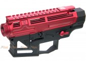 APS PER Light Weight Receiver for APS M4 AEG (Red with Black)