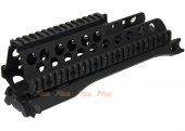 Aluminum Handguard with Bipod for Marui, Classic Army, JingGong(JG) G36K G36KV G36V SL8 AEG