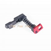 Army Force CNC Magazine Catch for AEG M4 (Red)