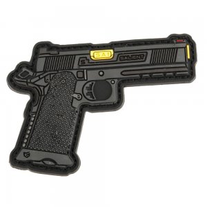 EMG Miniaturized Weapons PVC Morale Patch (Type: Salient Arms International RED 1911 DS)