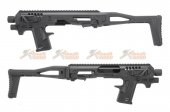 CAA AIRSOFT MICRO RONI Pistol Carbine Conversion for Umarex G17 G19 G22 / VFC G17 G18C G19 / Tokyo Marui KSC WE G17 G18C G19 G23F Gas Blowback Glock GBB