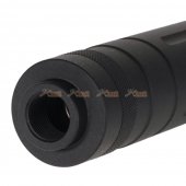 cyma 155mm bw suppressor 14mm ccw type a no logo aeg black