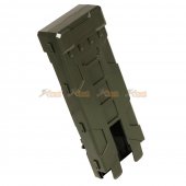 Tactical MOLLE 10pcs M870 Shotgun Magazine Shell Pouch Carrier Holder (Olive Drab)