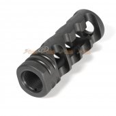 Madbull DNTC 308 Steel Flash Hider (Black, 14mm CCW)