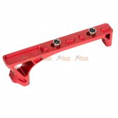 115mm metal angled grip keymod handguard rail red