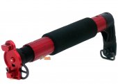 AGG X APS MP5K Stock Adaptor w/ M4 Stock Pipe for Marui & JG MP5K AEG (Red)